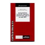 Jurisprudenta Sectiei de contecios administrativ si fiscal pe anul 2005