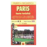 Paris harta turistica/tourist map