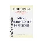 Codul fiscal norme metodologice de aplicare