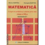 Matematica Culegere de probleme si subiecte pentru teza clasa a VIII-a sem I