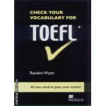 Check your vocabulary for TOEFL