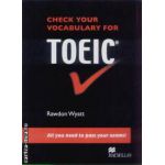 Check your vocabulary for TOEIC