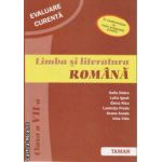 Evaluarea Curenta Limba si Lliteratura Romana clasa 7 a