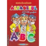 Carte de colorat alfabetul a b c exercitii grafice