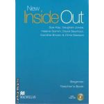 New inside out beginner Teacher's book+ CD