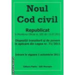 Noul cod civil(editura Morosan, autori:Editura Pedro,Editura Morosan isbn:978-606-92858-6-2)