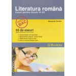 Literatura romana eseuri pentru clasele IX-XII (editura Booklet, autor: Margareta Onofrei isbn: 978-606-590-002-8)