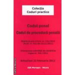 Codul penal - codul de procedura penala (editura: Morosan ISBN 9789737642493 )