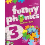 Funny phonics 3 student's book ( editura : MM Publications , autor : H.Q. Mitchell , Marileni Malkogianni , ISBN 9789604787388 )