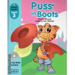 Primary Readers - Puss in Boots - Level 3 reader with CD ( editura: MM Publications, autor: Charles Perrault, ISBN 9789604432820 )