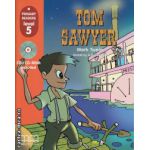 Primary Readers - Tom Sawyer - Level 5 reader with CD ( editura: MM Publications, autor: Mark Twain, ISBN 9789603798330 )