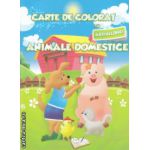 Carte de coloratcu abtibilduri Animale domestice ( Editura : Ars Libri , Autor : Adina Grigore ISBN 9786065741447 )