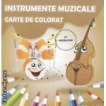Instrumente muzicale carte de colorat cu abtibilduri (Editura : Ars Libri , Autor : Adina Grigore ISBN 9786065742246 )