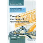 Teme de matematica pentru clasa a VII -a semestrul al II - lea ( Editura: Nomina, Autor: Petrus Alexandrescu ISBN 9786065356948 )