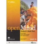 Open Mind Student 's Book Pack Level 2a 2nd edition with DVD ( Editura: Macmillan, Autor: Mickey Rogers, Joanne Taylore - Knowles, Steve Taylore - Knowles ISBN 9780230459434 )