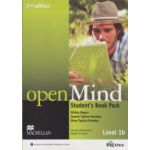 Open Mind Student 's Book Pack Level 1b 2nd edition with DVD ( Editura: Macmillan, Autor: Mickey Rogers, Joanne Taylore-Knowles, Steve Taylore-Knowles ISBN 9780230459106 )