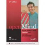 Open Mind Digital Student s Book Premium pack Level 3 Second Edition ( Editura: Macmillan, Autor: Mickey Rogers, Joanne Taylore-Knowles, Steve Taylore-Knowles ISBN 9780230495166 )