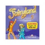 Curs lb. engleza Fairyland 5 – MULTI-ROM 978-1-78098-921-1 ( Editura: Express Publishing, Autor: Jenny Dooley, Virginia Evans ISBN 9781780989211 )