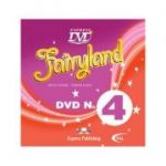 Curs Lb. Engleza Fairyland 4 DVD ( Editura: Express Publishing, Autor: Jenny Dooley, Virginia Evans ISBN 9781846797989 )