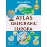Atlas geografic Europa(Editura: Carta Atlas, Autor: Marius Lungu ISBN 978-6068911-21-2 )