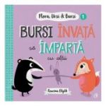 Flora, Ursi & Bursi (1). Bursi învață să împartă cu alții (Editura: Curtea veche, Autor: Rowena Blyth ISBN 9786064407832)