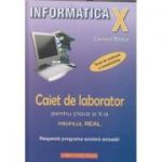 Caiet de laborator pentru clasa a 10 a profilul real (Editura: L&S, Autor: Carmen Minca ISBN 9789737658067)