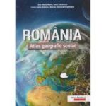Romania Atlas geografic scolar (Editura: Paralela 45, Autori: Ana-Maria Marin, Ionut Savulescu ISBN 9789734737840)