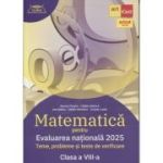 Matematica pentru evaluarea nationala clasa a 8 a 2025 Perianu(Editura: Art, Autori: Marius Perianu, Catalin Stanica ISBN 978-606-076-858-6)