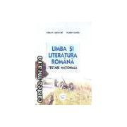 Limba si literatura romana-testare nationala