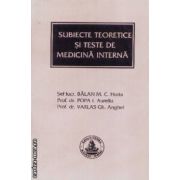 Subiecte teoretice si teste de medicina interna