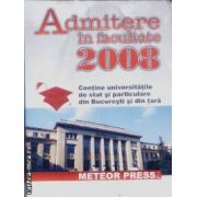Admitere in facultate 2008