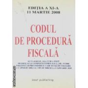 Codul de proedura fiscala 11 martie 2008