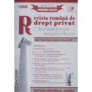 Revista romana de drept privat 1/2008