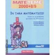 Mate teme 2000+8/9 In Tara Matematicii