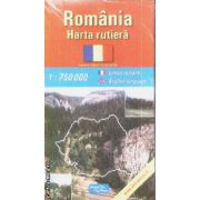 Romania harta rutiera / road map