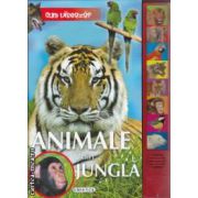 Animale din Jungla cu butoane interactive