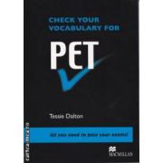 Check your vocabulary for PET