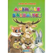 Animale Salbatice carte de colorat