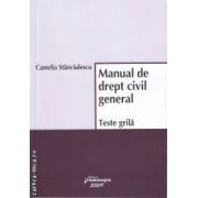 Manual de drept civil general Teste grila