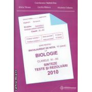 Ghid pentru Bacalaureat la Biologie clasele 11-12 sinteze teste si rezolvari