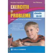 Exercitii si probleme clasele 3-4 pentru clasa cercuri si concursuri de matematica