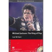 Michael Jackson The King of Pop level 4 Pre-Intermediate +CD ( editura: Macmillan, autor: Carl W. Hart, ISBN 9780230406292 )