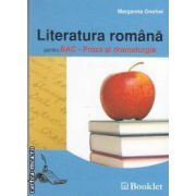 Literatura romana pentru BAC-Proza si dramaturgia