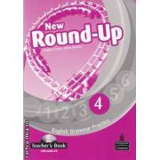New Round-Up 4 Teacher's book with audio CD(editura Longman, autori: Virginia Evans, Jenny Dooley isbn: 978-1-4082-3498-3)