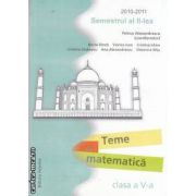 Teme de matematica clasa a V-a semestrul II 2010-2011