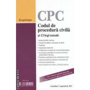 Codul de procedura civila si 12 legi uzuale 1 septembrie 2011(editura Hamangiu isbn: 978-606-522-522-0)