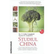 Studiul China: Cel mai complet studiu despre nutritie realizat vreodata ( editura: Adevar Divin, autor: Dr. T. Colin Campbell, Thomas M. Campbell II ISBN 9786068080758 )