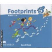 Footprints 2 Audio CDs ( editura: Macmillan, autor: Carol Read ISBN 9780230012035 )