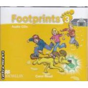 Footprints 3 Audio CDs ( editura: Macmillan, autor: Carol Read ISBN 9780230012134 )