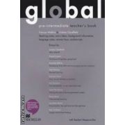 Global pre - intermediate teachers book with CD ( editura: Macmillan, autor: Frances Watkins, Lindsay Clandfield ISBN 9780230033160 )